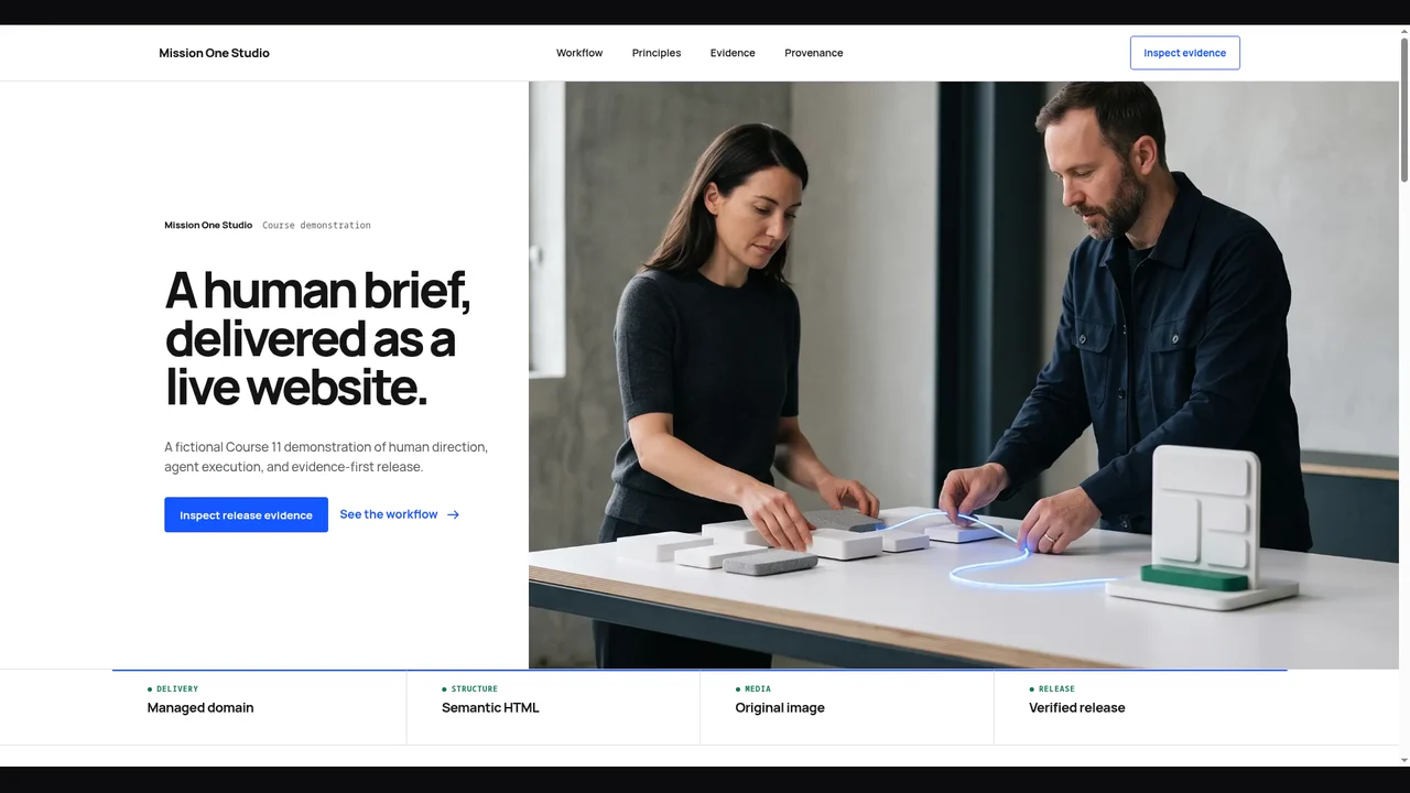 Original video poster for the Sell.Systems live AI website walkthrough.